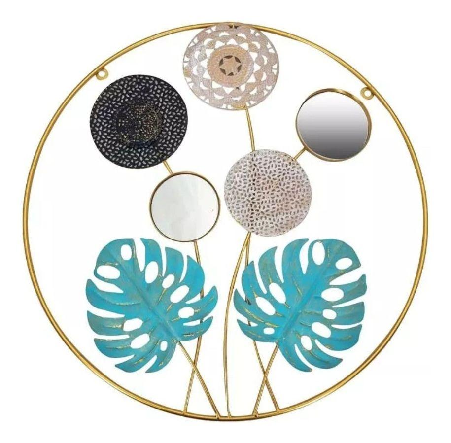 Cuadro Decorativo Pared Escultura Adorno Flores Creativo Jhn-0