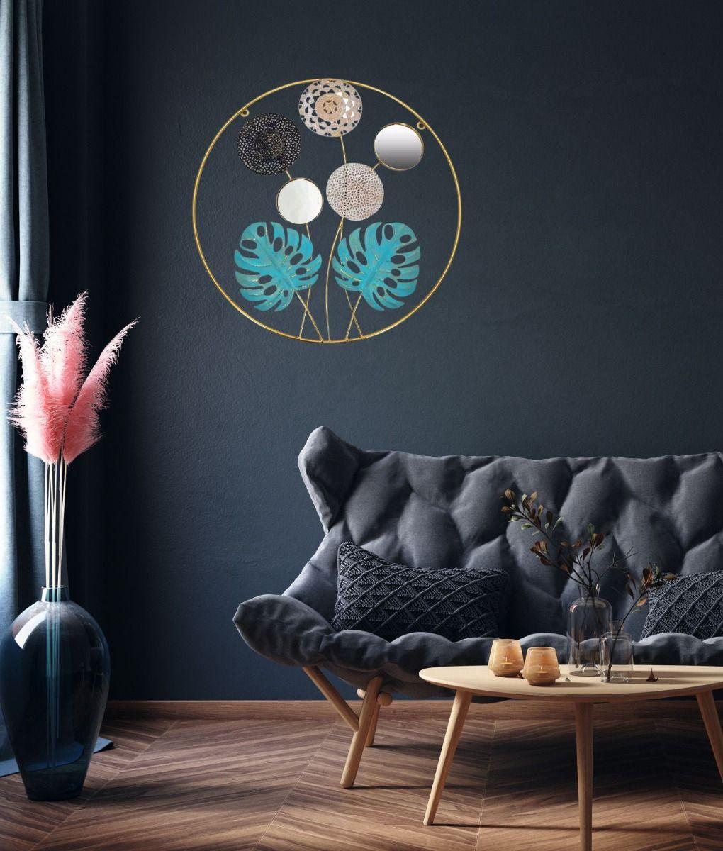 Cuadro Decorativo Pared Escultura Adorno Flores Creativo Jhn-7