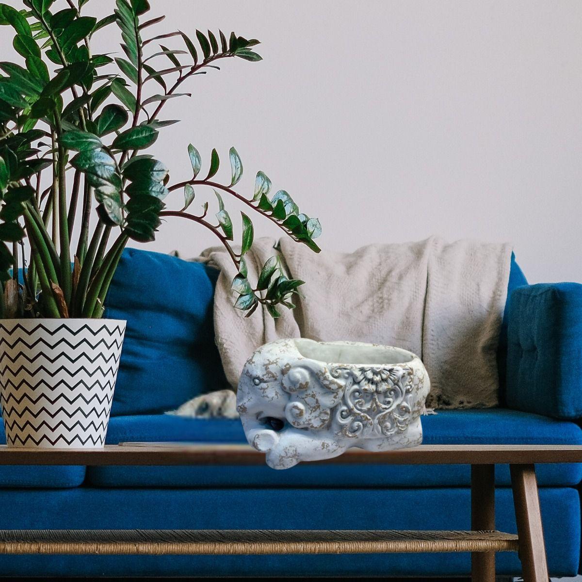 Porta Velas Diseño Elefante Decorativo Adorno Hogar Lau-2