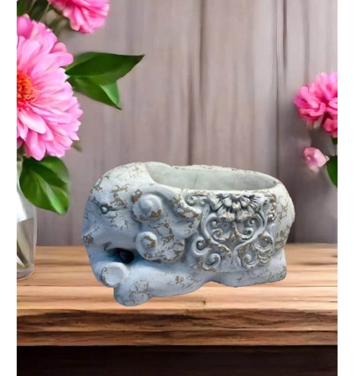 Porta Velas Diseño Elefante Decorativo Adorno Hogar Lau-4