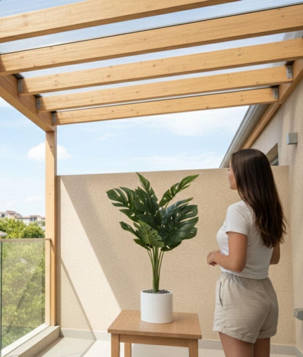 Planta Artificial Decorativa Elegante Naturaleza Hogar Jhn-4