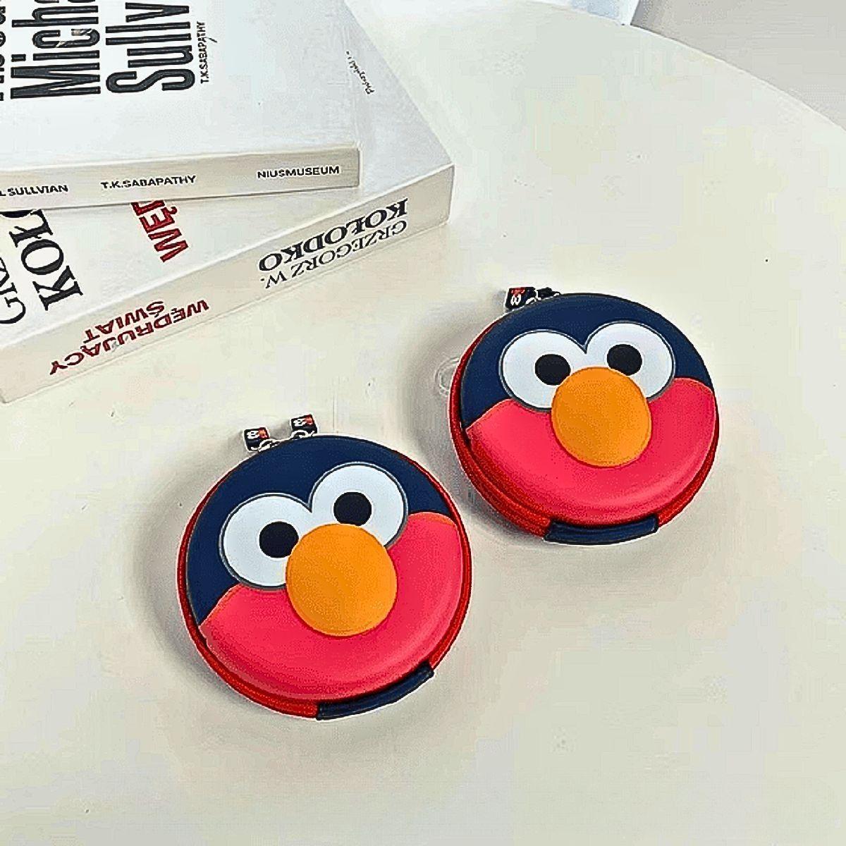  Billetera Infantil Elmo Moderno Sintético Practico Niña Lau-3