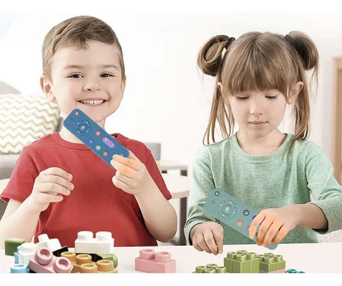 Set 3 Mordedor Forma Contro Remoto Denticion Bebes Lau-4