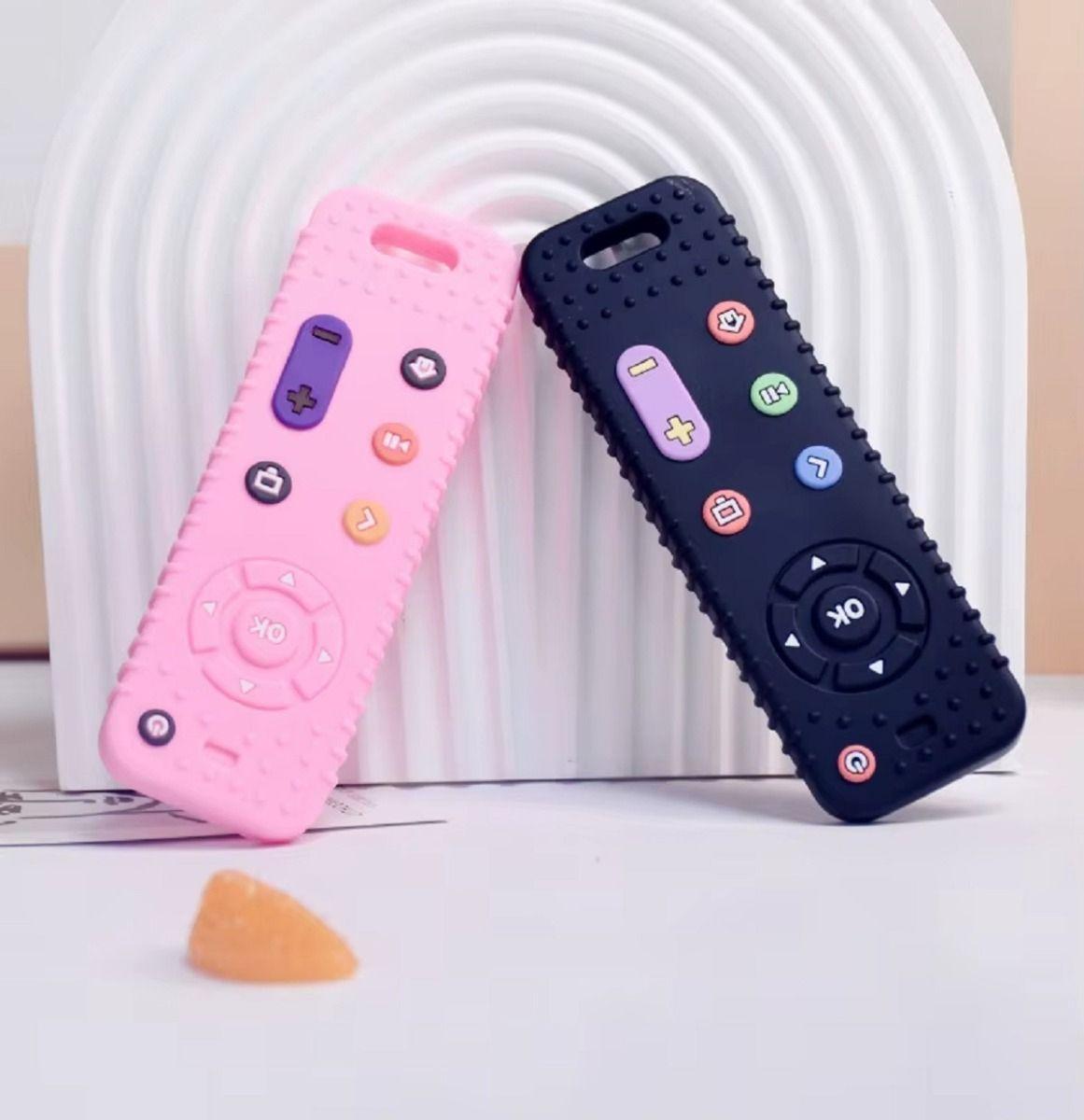 Set 3 Mordedor Forma Contro Remoto Denticion Bebes Lau-6