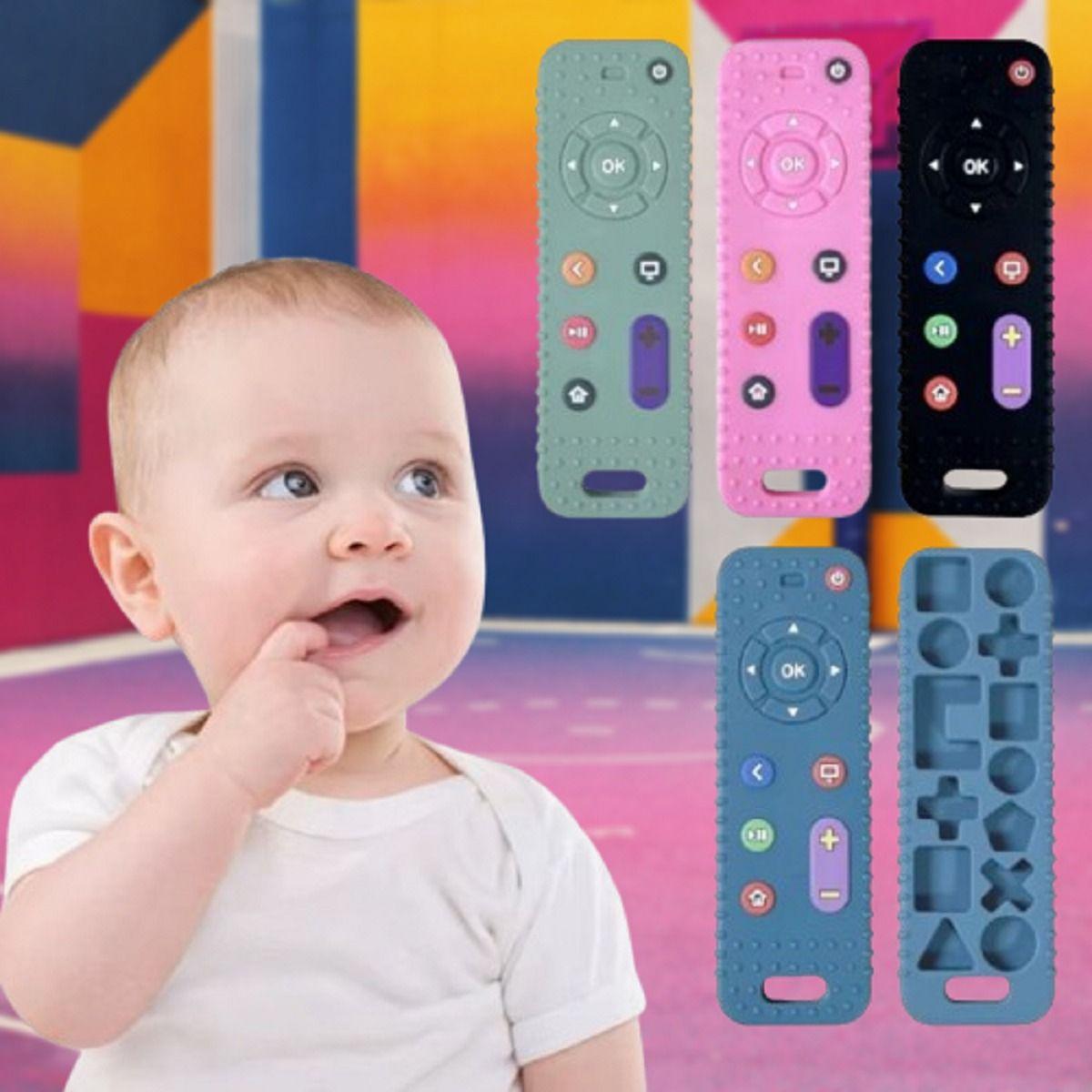 Set 3 Mordedor Forma Contro Remoto Denticion Bebes Lau-8