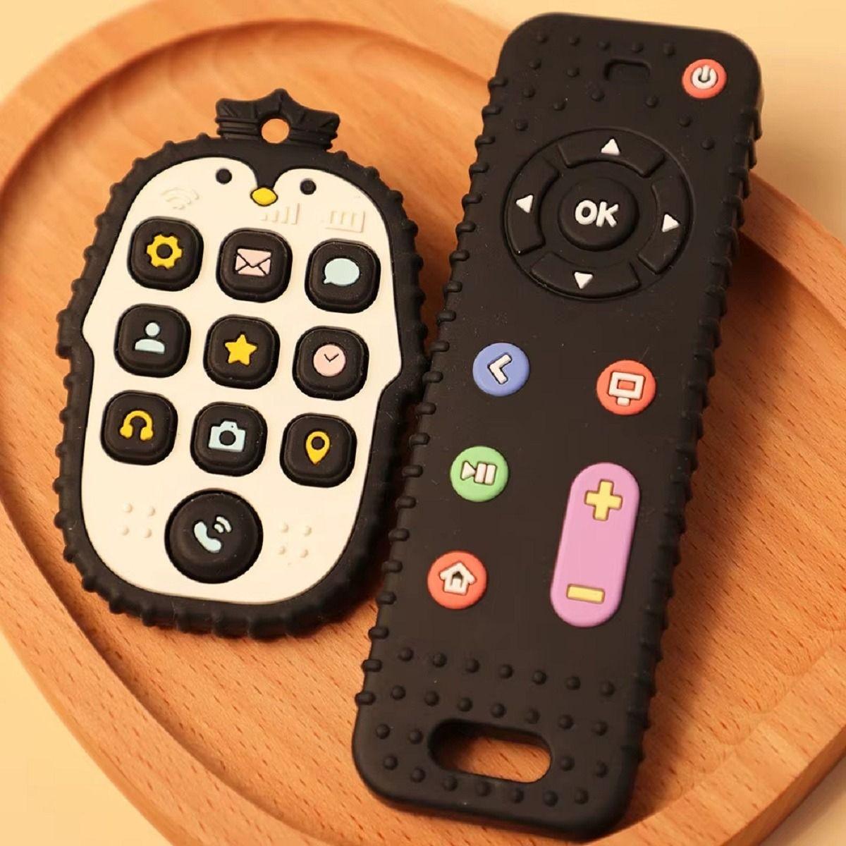 Set 3 Mordedor Forma Contro Remoto Denticion Bebes Lau-9