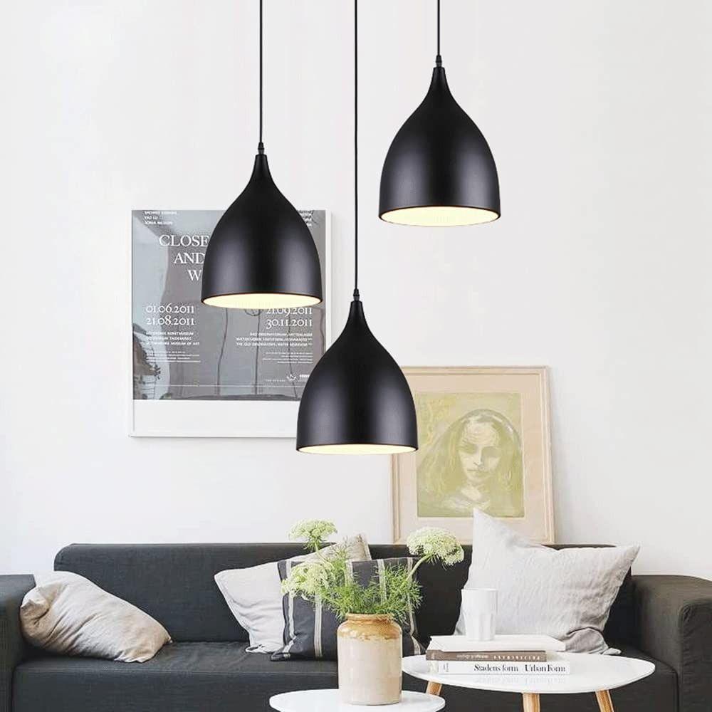 Lampara Colgante Nordica 3 Cabezales Vintage Hogar Lau-2