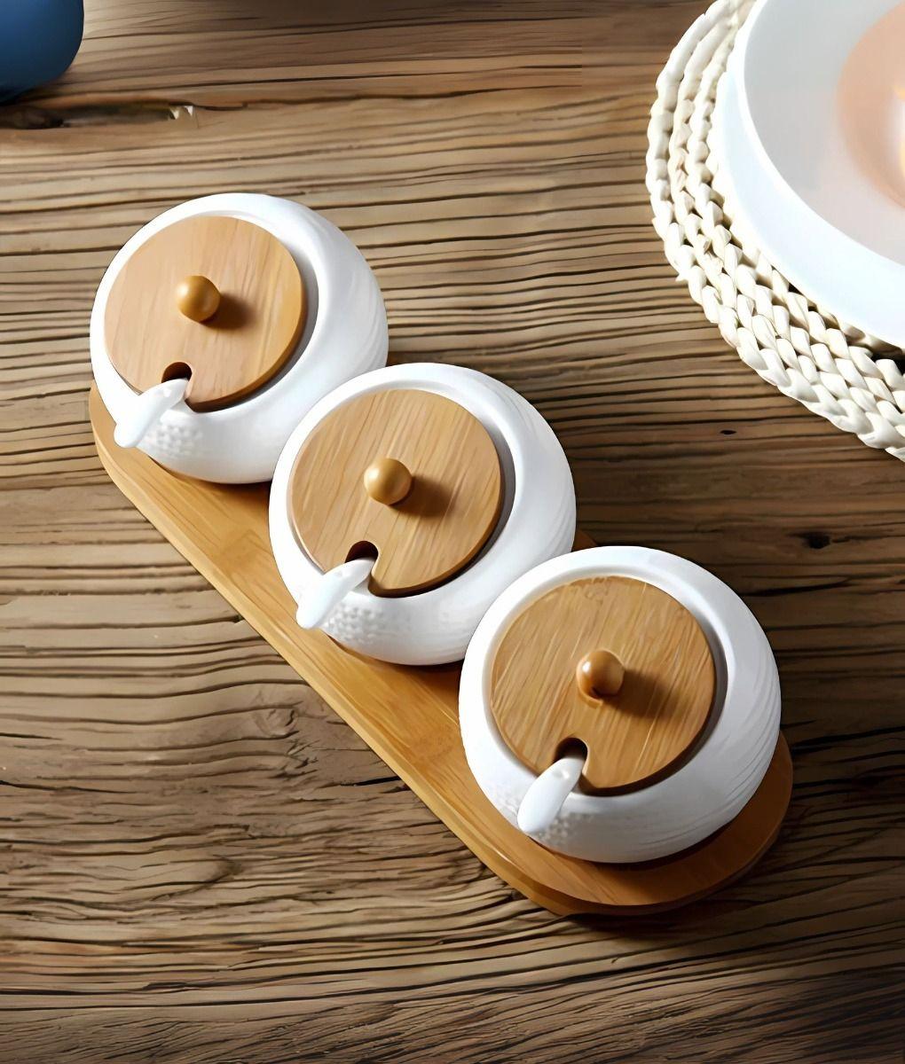 Especiero Recipiente Versátil Almacenamiento Cocina Jhn-7