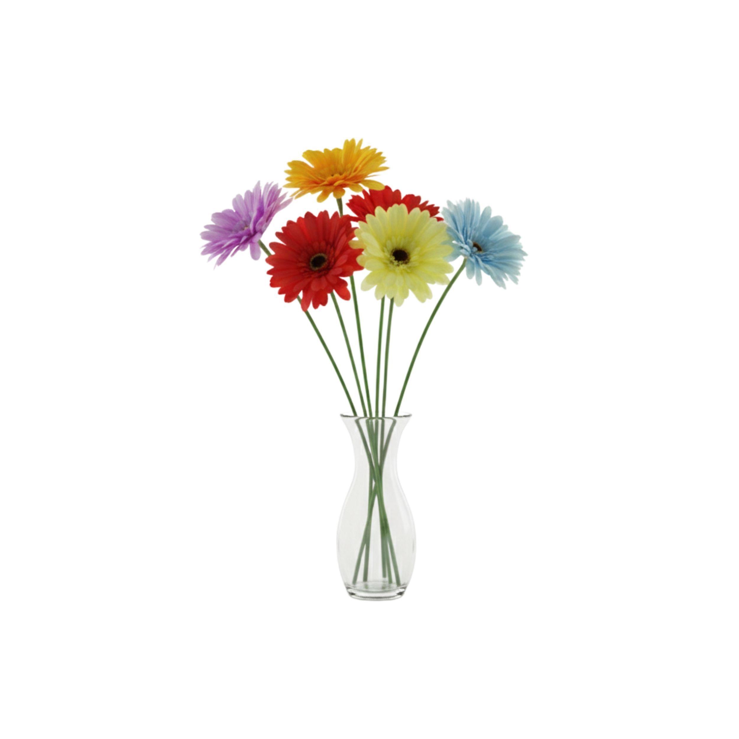 Set 6 Flores Artificiales Elegantes Centros Mesa Eventos ALJ-1