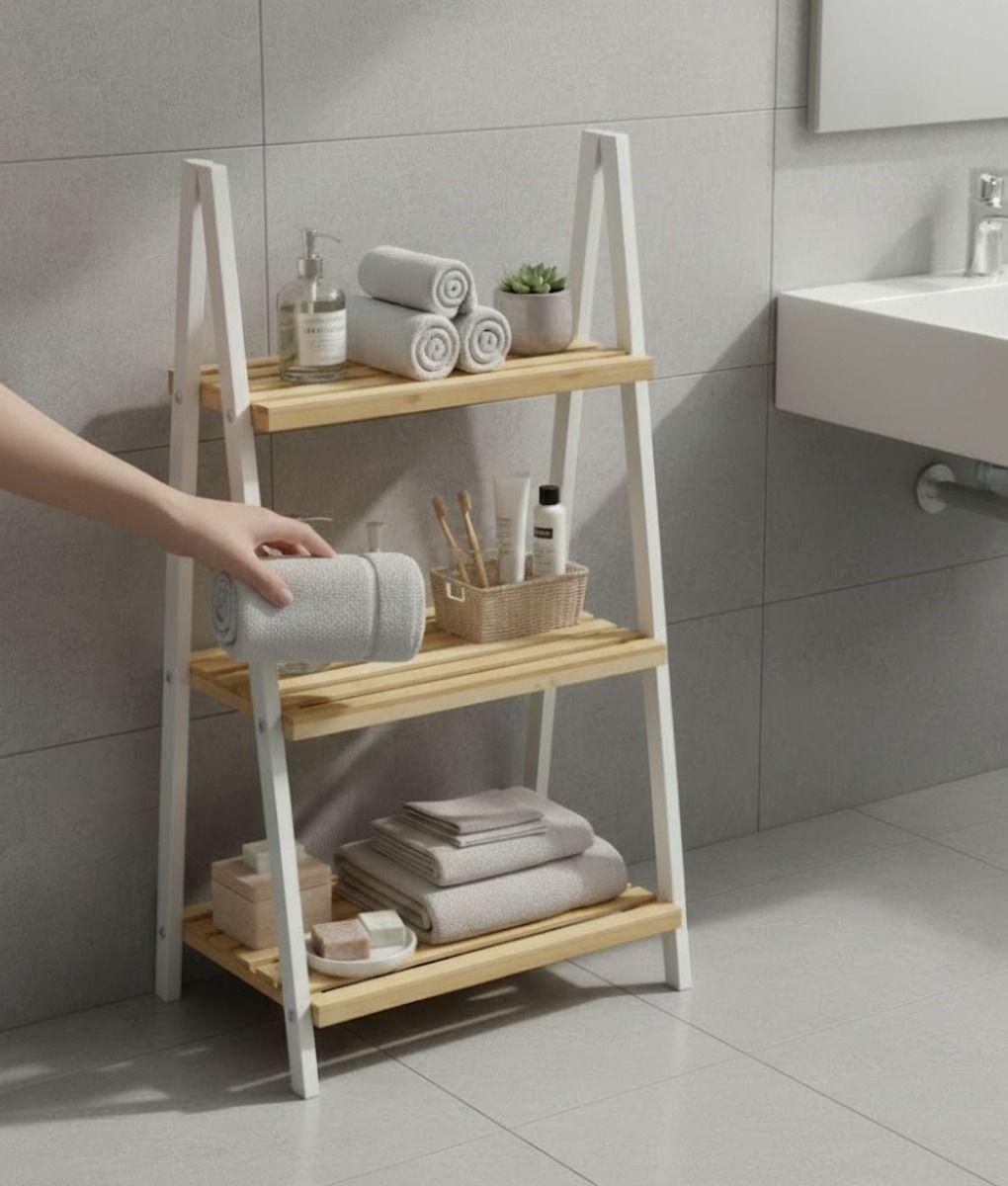 Estante Decorativo Organizador 3 Niveles Estilo Escalera Jhn-2