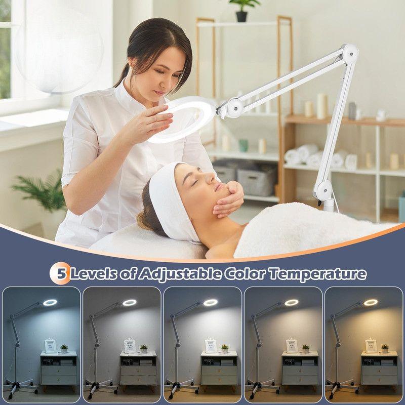 Lampara Aumento Led Esteticista Dental Cosmetologia Lau-7