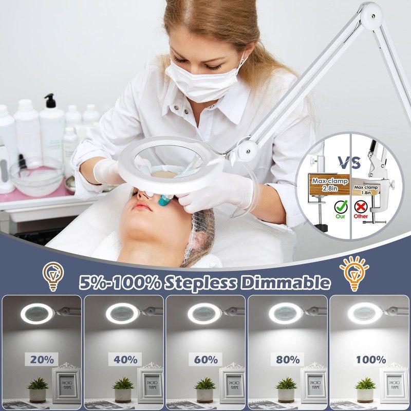 Lampara Aumento Led Esteticista Dental Cosmetologia Lau-8