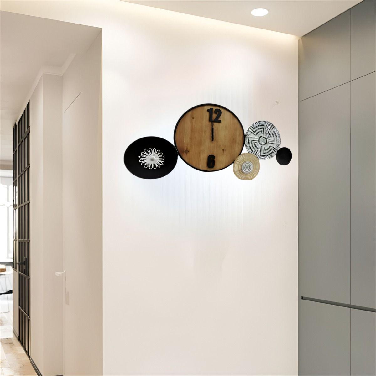 Reloj Pared Granja Grande Rústico Decorativo Jhn-5