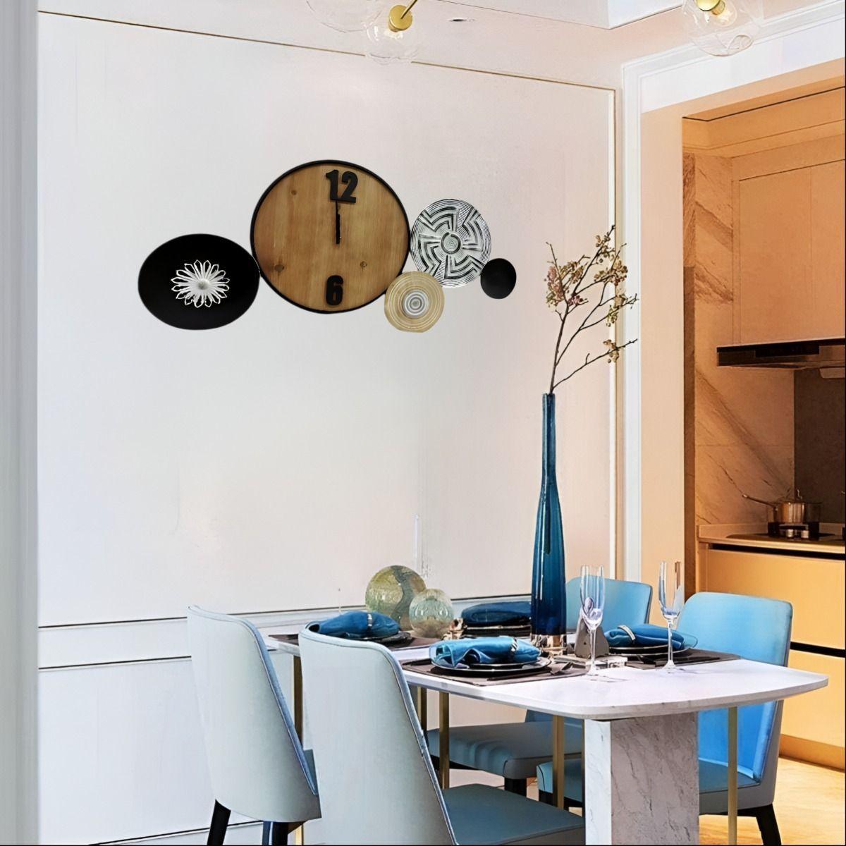 Reloj Pared Granja Grande Rústico Decorativo Jhn-6