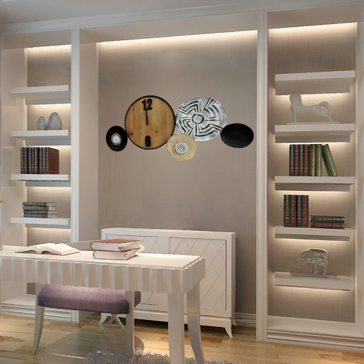 Reloj Pared Granja Grande Rústico Decorativo Jhn-7