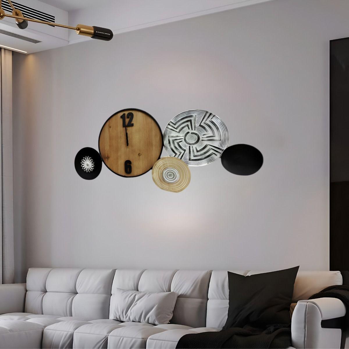 Reloj Pared Granja Grande Rústico Decorativo Jhn-9