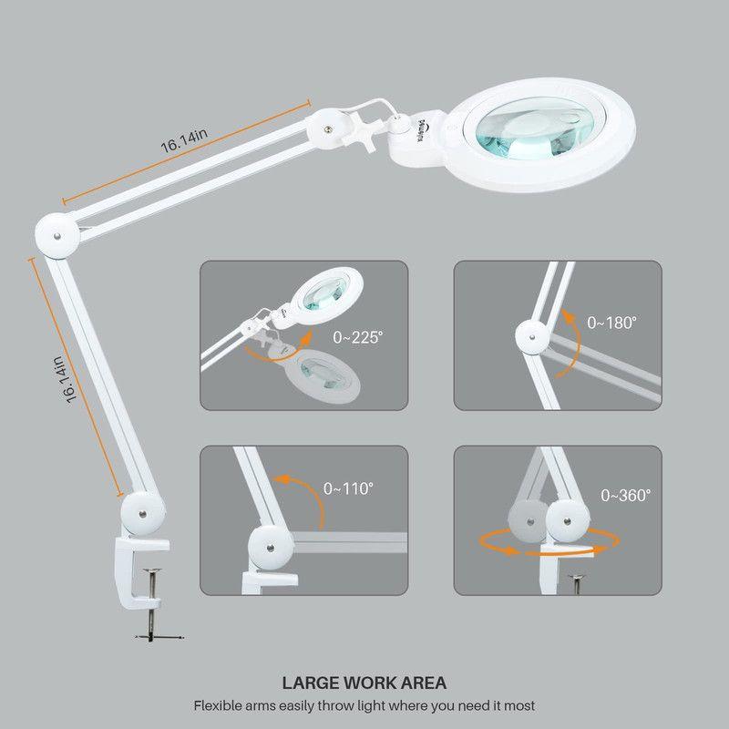 Lampara Brazo Giratorio Multifuncional Esteticista Spa Lau-5