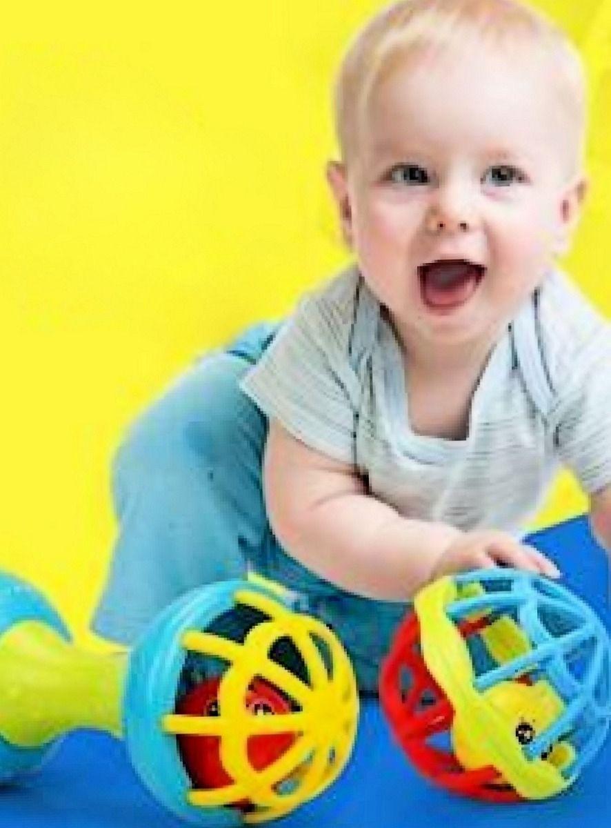 Sonajero Suave Forma Pelota Didactico Juguete Bebe Lau-1