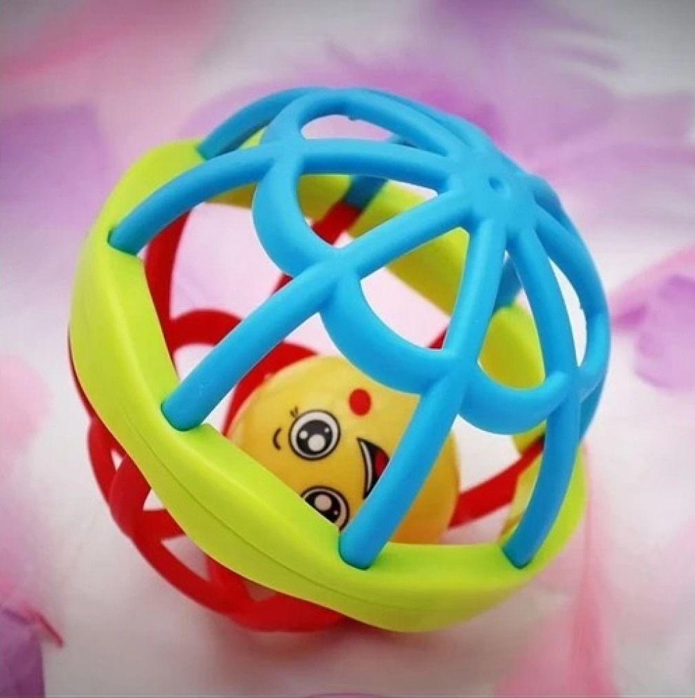 Sonajero Suave Forma Pelota Didactico Juguete Bebe Lau-8