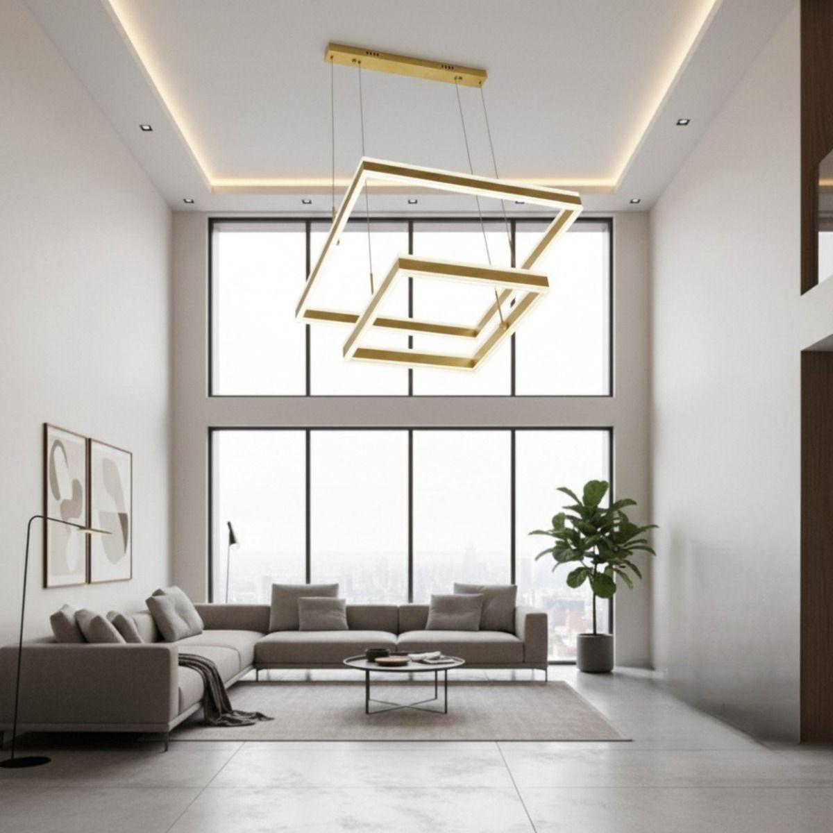 Lámpara Techo Colgante Geométrica Moderna Decorativa Jhn-8