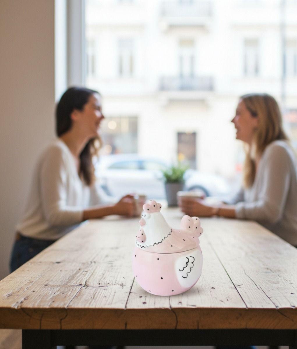 Huevera Decorativa Tapa Almacenamiento Cocina Hogar Jhn-7