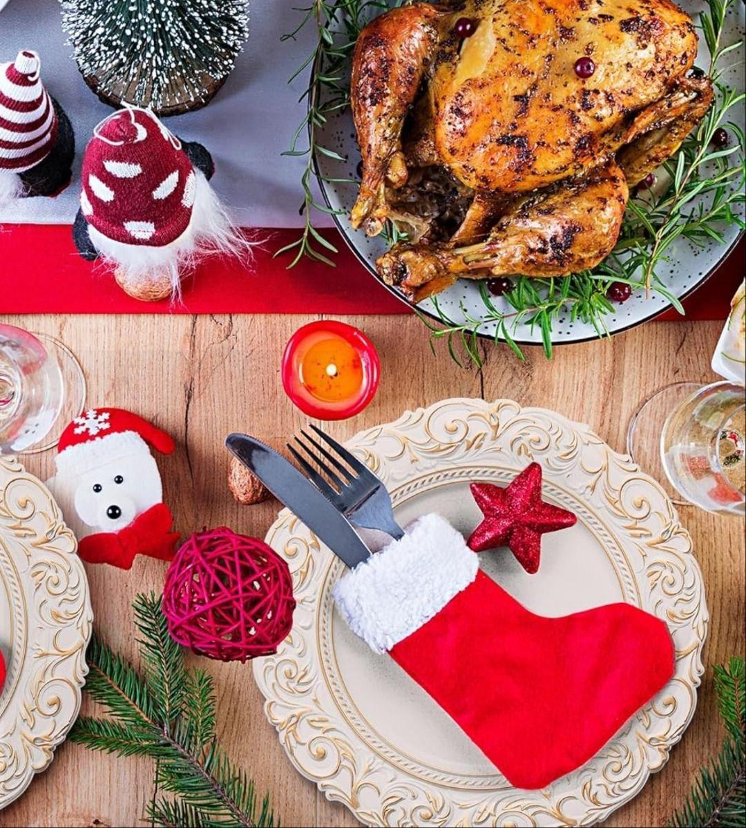 Set 3 Plato Blanco Borde Dorado Mesa Relieve Decorativo Jhn-8