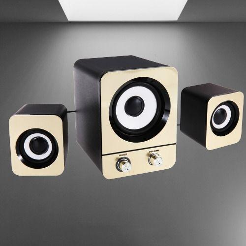 Altavoces Computadora 3.5mm USB Escritorio PC Portátil Jhn-6