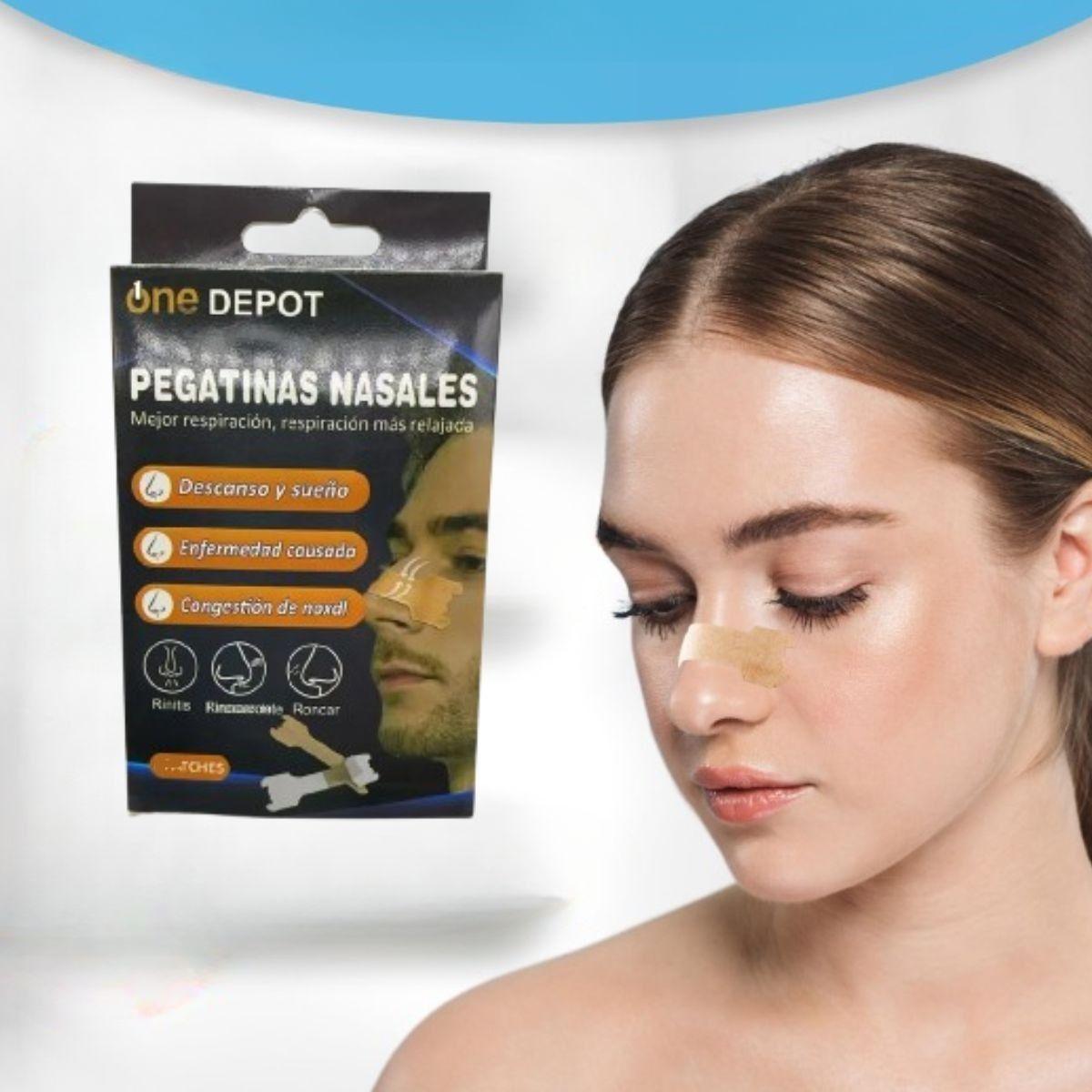 Tiras Nasales Antirronquidos Resfriados Alergias 8 Pack Jhn-2