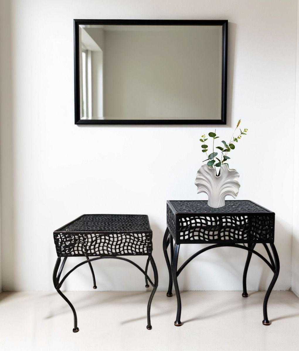 Set 2 Mesa Centro Decorativa Auxiliar Moderno Hogar Jhn-6