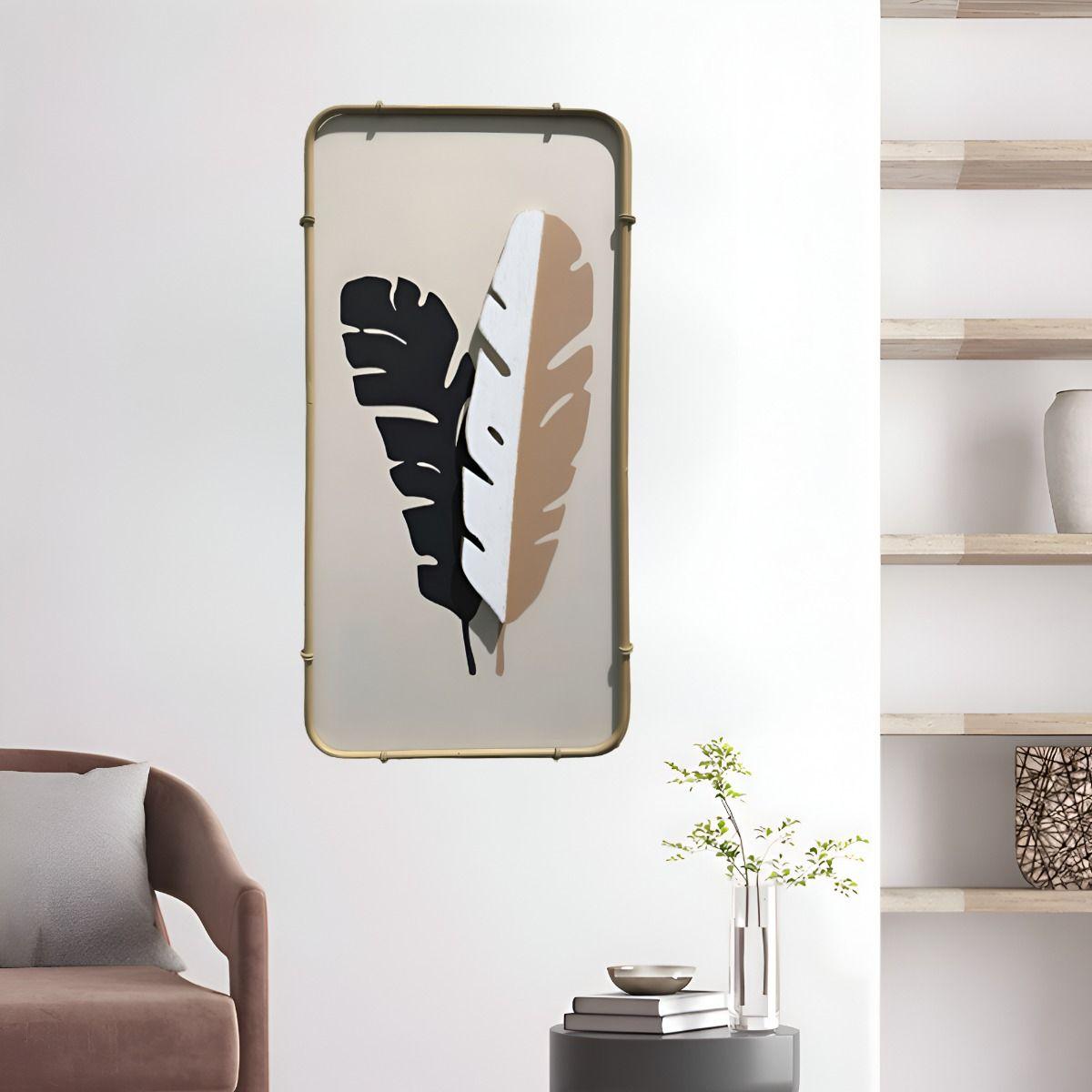 Decoración Pared Moderna Adorno Escultura Artística Jhn-3
