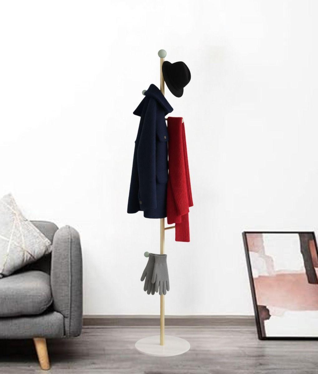 Perchero Pie Moderno Organizador Decorativo Vertical Jhn-4