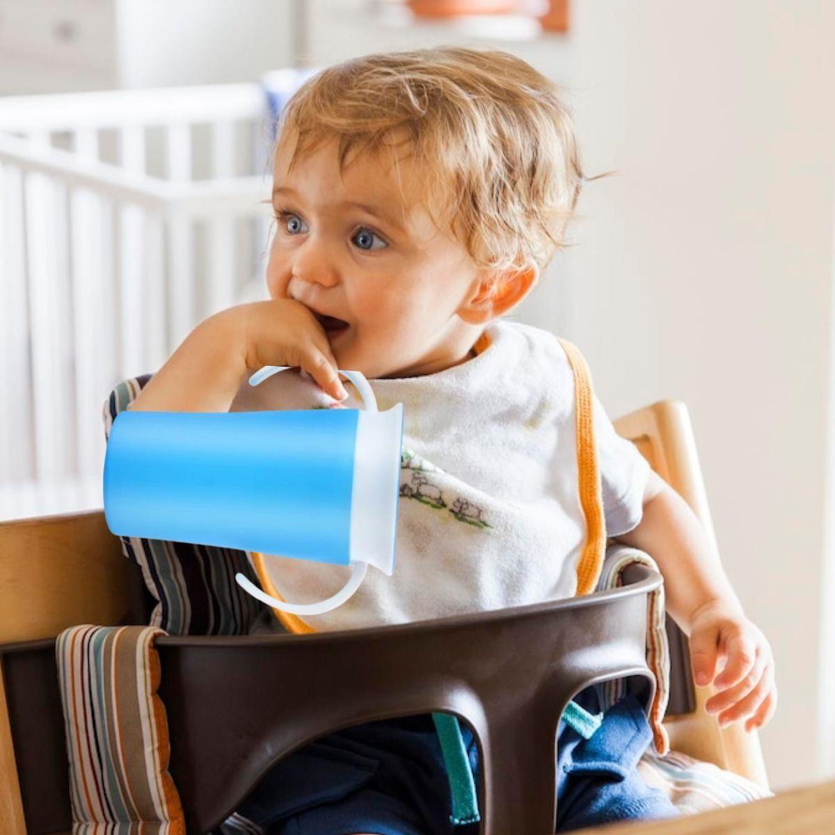 SET 2 VASOS 360  ANTIDERRAME PARA BEBE APRENDIZAJE LAU-1