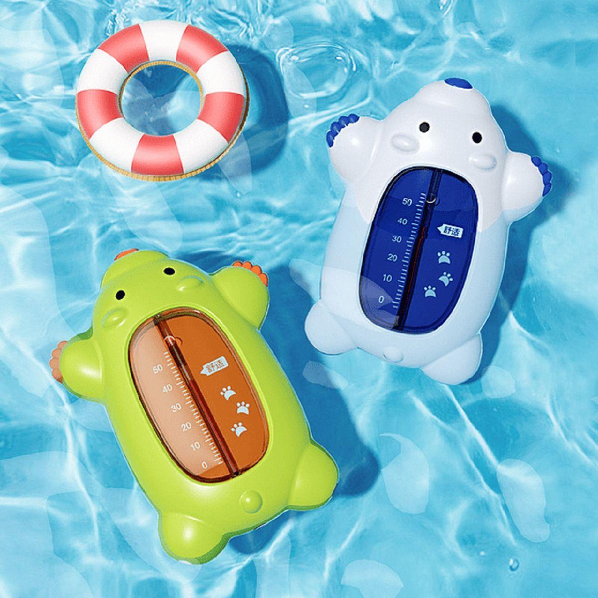 Set 3 Termometro Ducha Agua Baño Diseño Oso Niños Lau-2