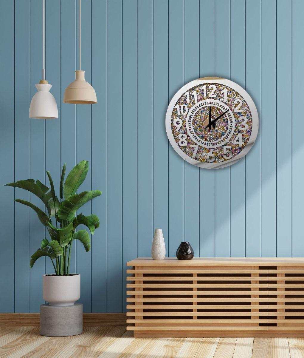 Reloj Pared Decorativo Estilo Calado Diseño Dinámico Jhn-6