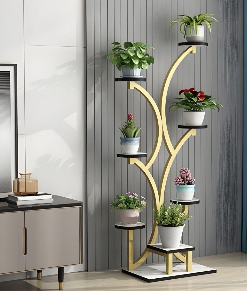 Porta Macetas Soporte Plantas 7 Niveles Estante Alto Jhn-6