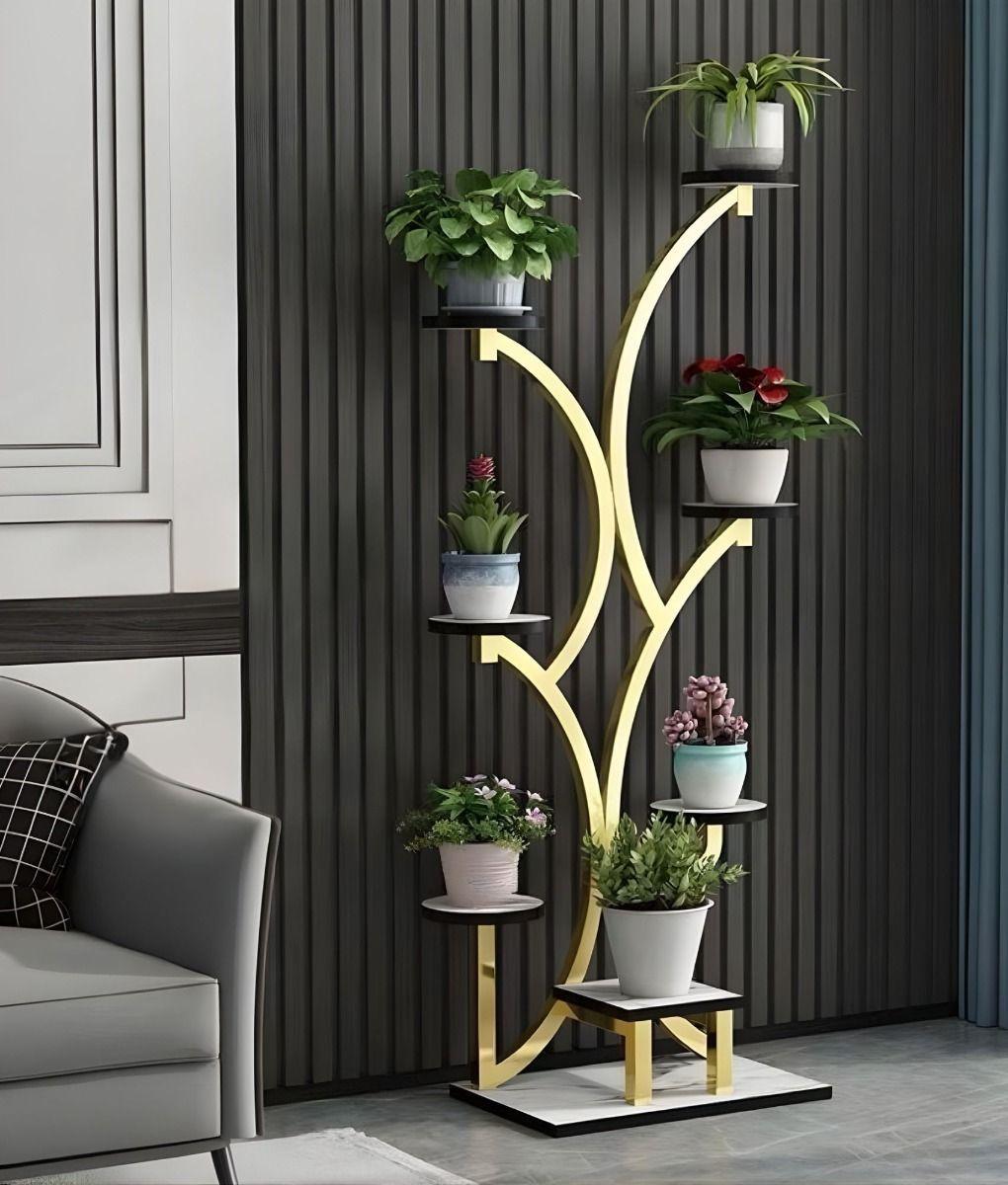 Porta Macetas Soporte Plantas 7 Niveles Estante Alto Jhn-9