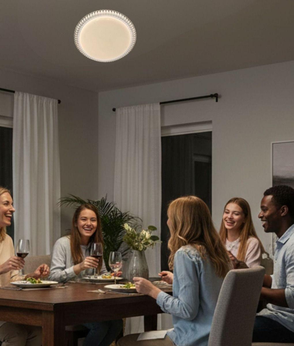 Lámpara Techo LED Simplicidad Elegante Borde Detallado Jhn-7