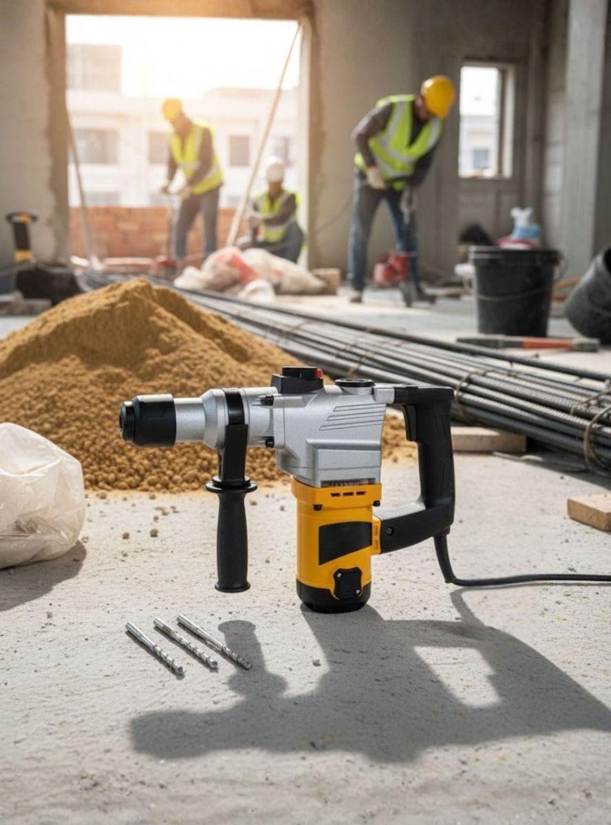 Martillo Demoledor Rotativo Profesional Obra Hogar Jhn-5