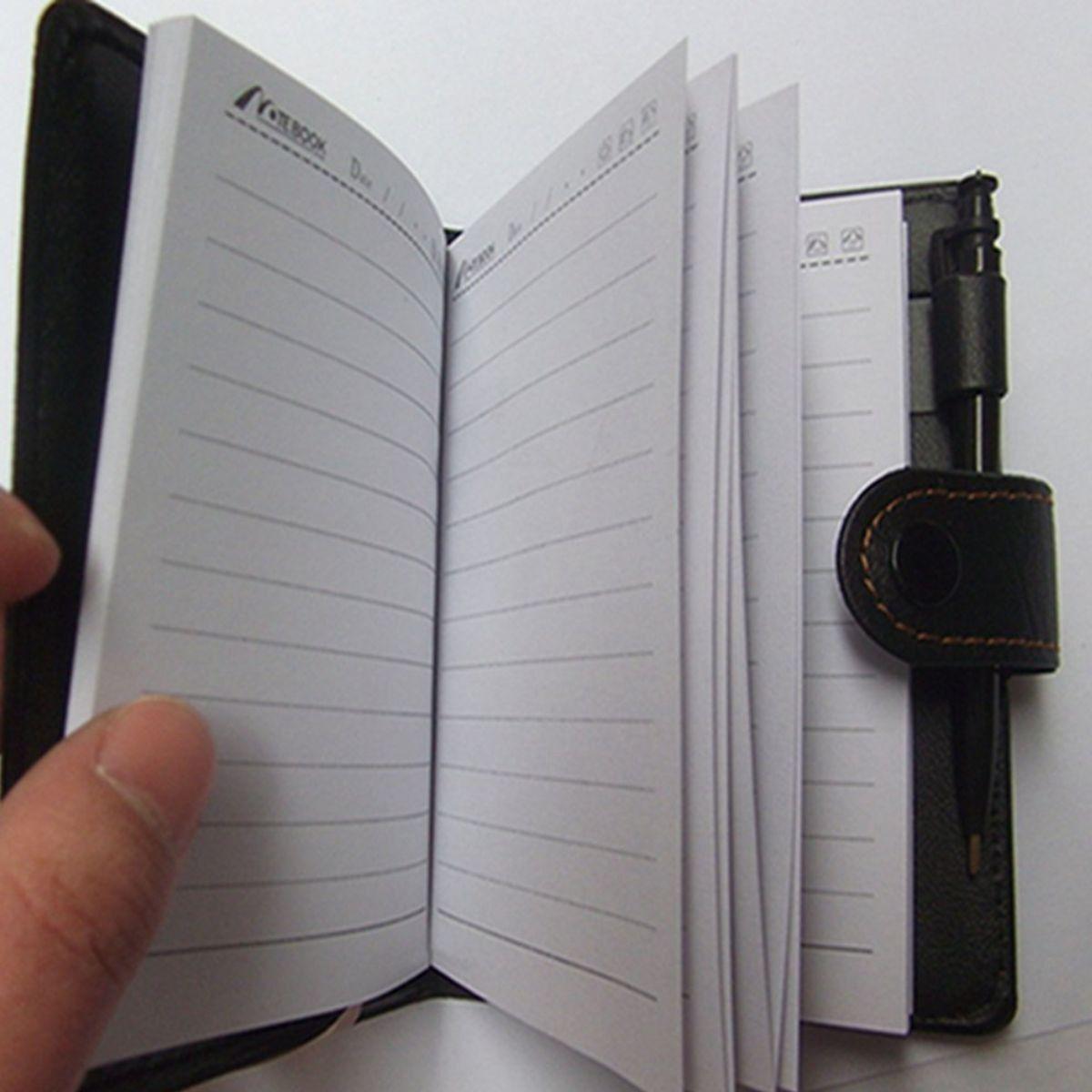 Set 10 Mini Agenga Bolsillo Compacta Elegante Diario Jhn-4
