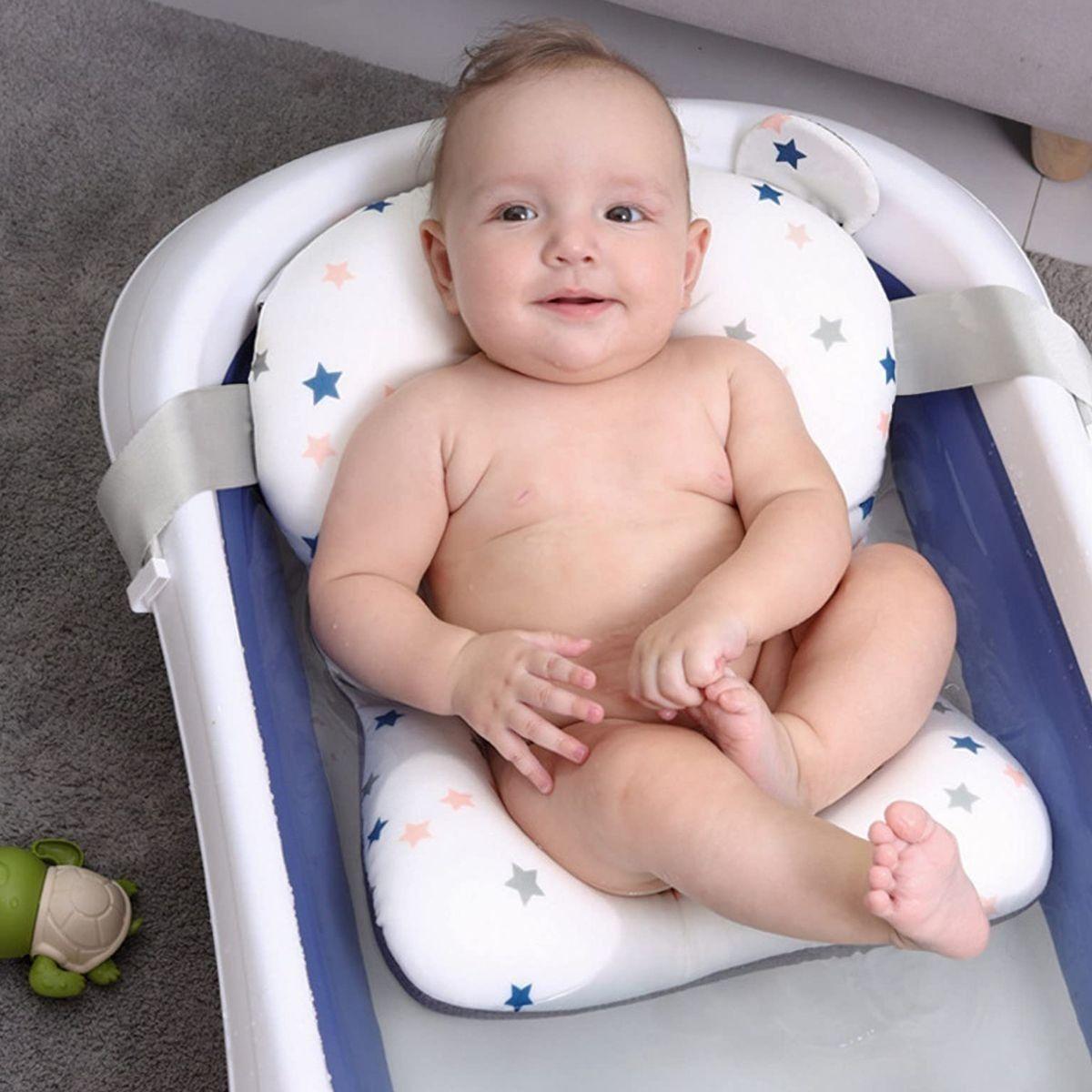 SET 2 ALMOHADILLA DE BAÑO FLOTANTE 0-6M ERGONOMICO BEBE LAU-4