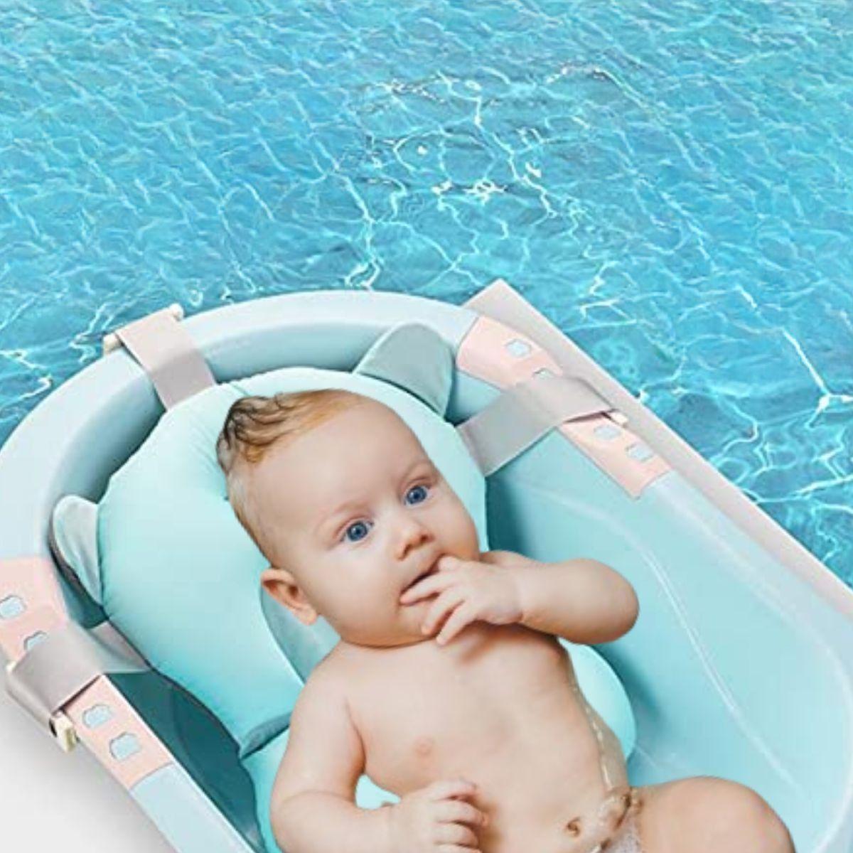 SET 2 ALMOHADILLA DE BAÑO FLOTANTE 0-6M ERGONOMICO BEBE LAU-8