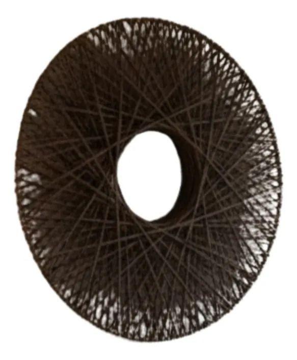 Aro Decorativo Pared Entrelazado Artesanal Moderno AJ-2