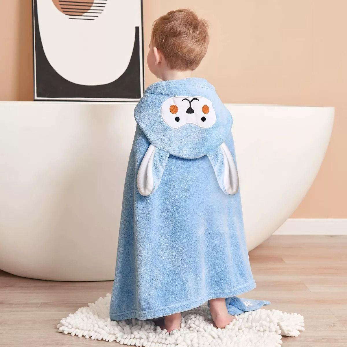 Toallas Capucha Divertidas Peluche Animales Bebes Lau-6