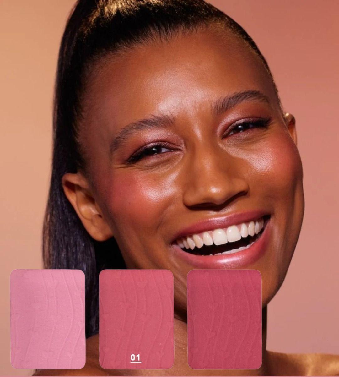 Set 3 Rubor Polvo 3 Colores Fresco Radiante Duradero Jhn-8