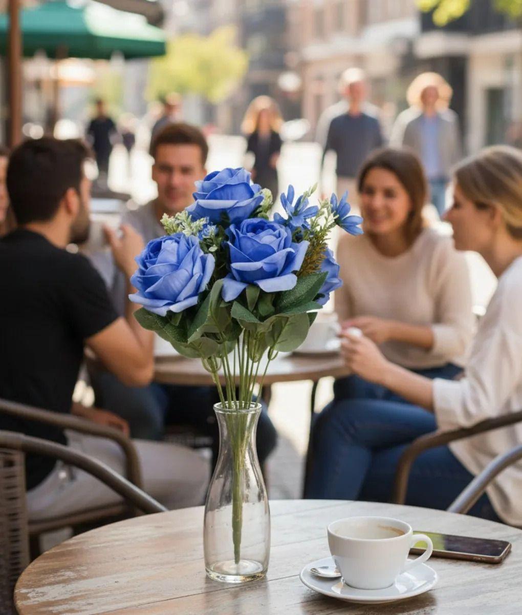 Ramo Floral Artificial Elegancia Belleza Hogar Eventos Jhn-3