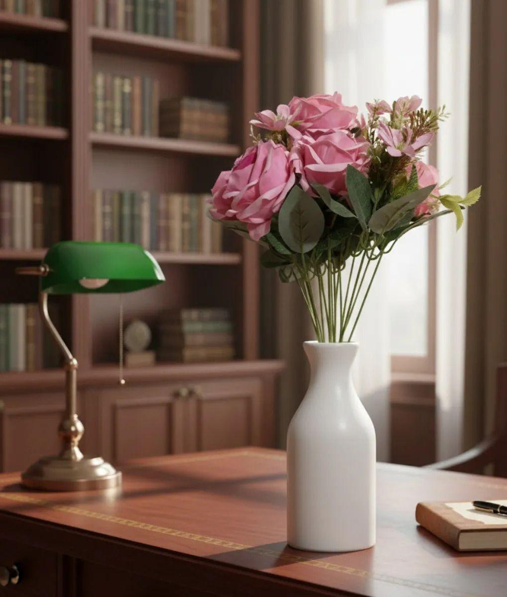 Ramo Floral Artificial Elegancia Belleza Hogar Eventos Jhn-6