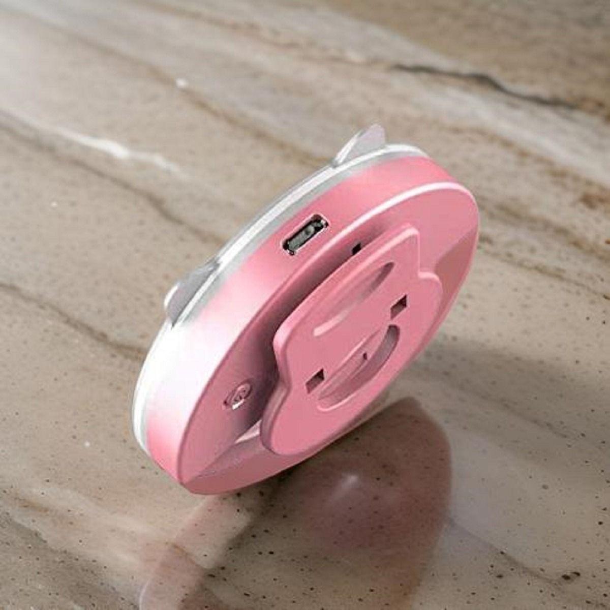 Set 4 Mini Flash Aro LED Selfie Portátil Recargable Lau-6