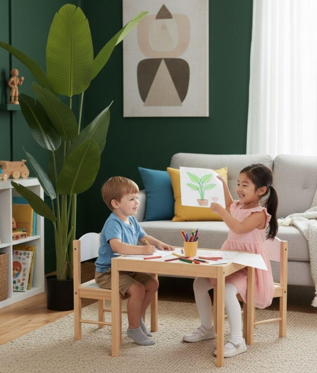 Planta Artificial Decorativa Ave de Paraíso Adorno Hogar Jhn-5