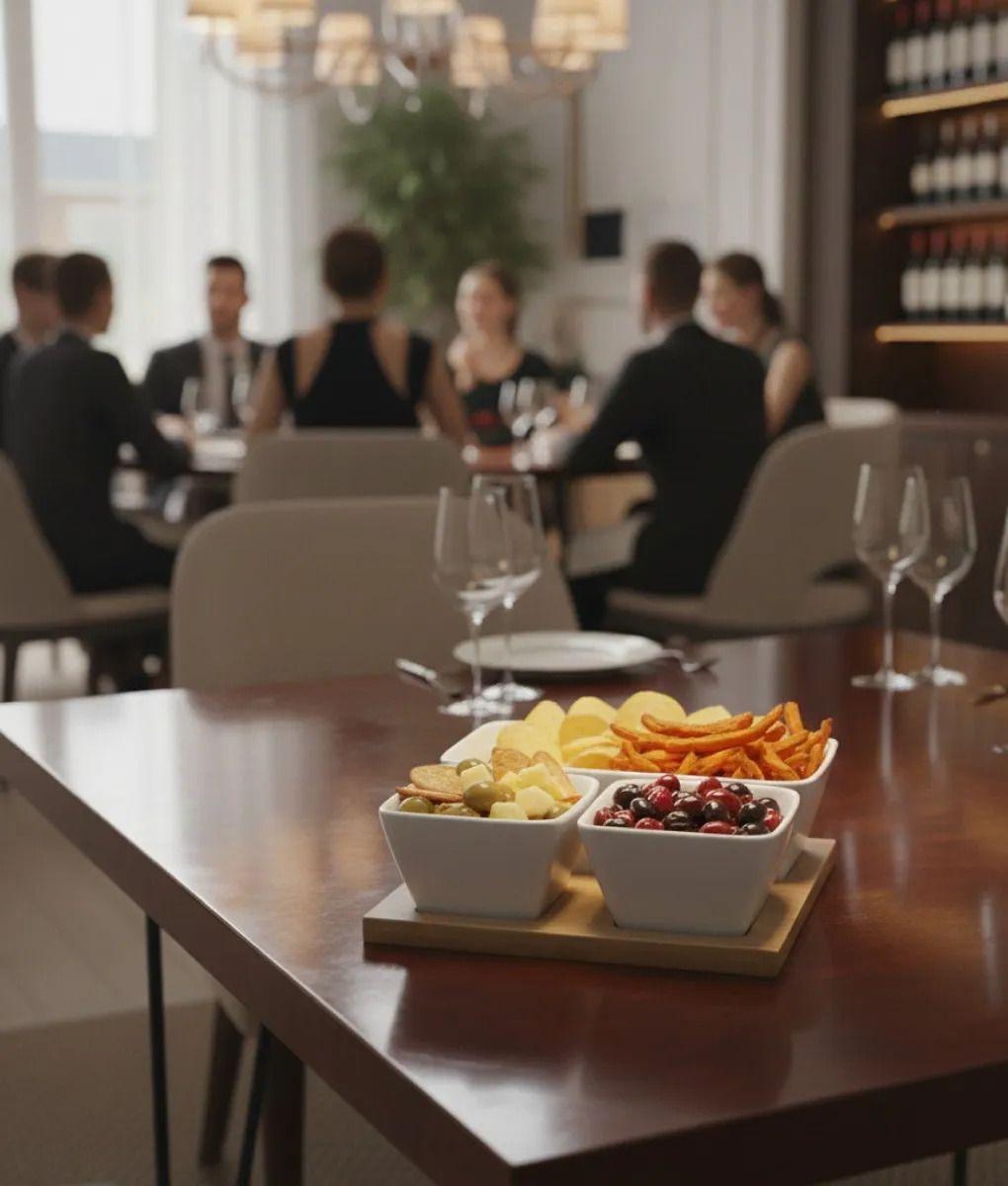 Juego 3 Soporte Snacks Moderno Aperitivos Bandeja Servir Jhn-6