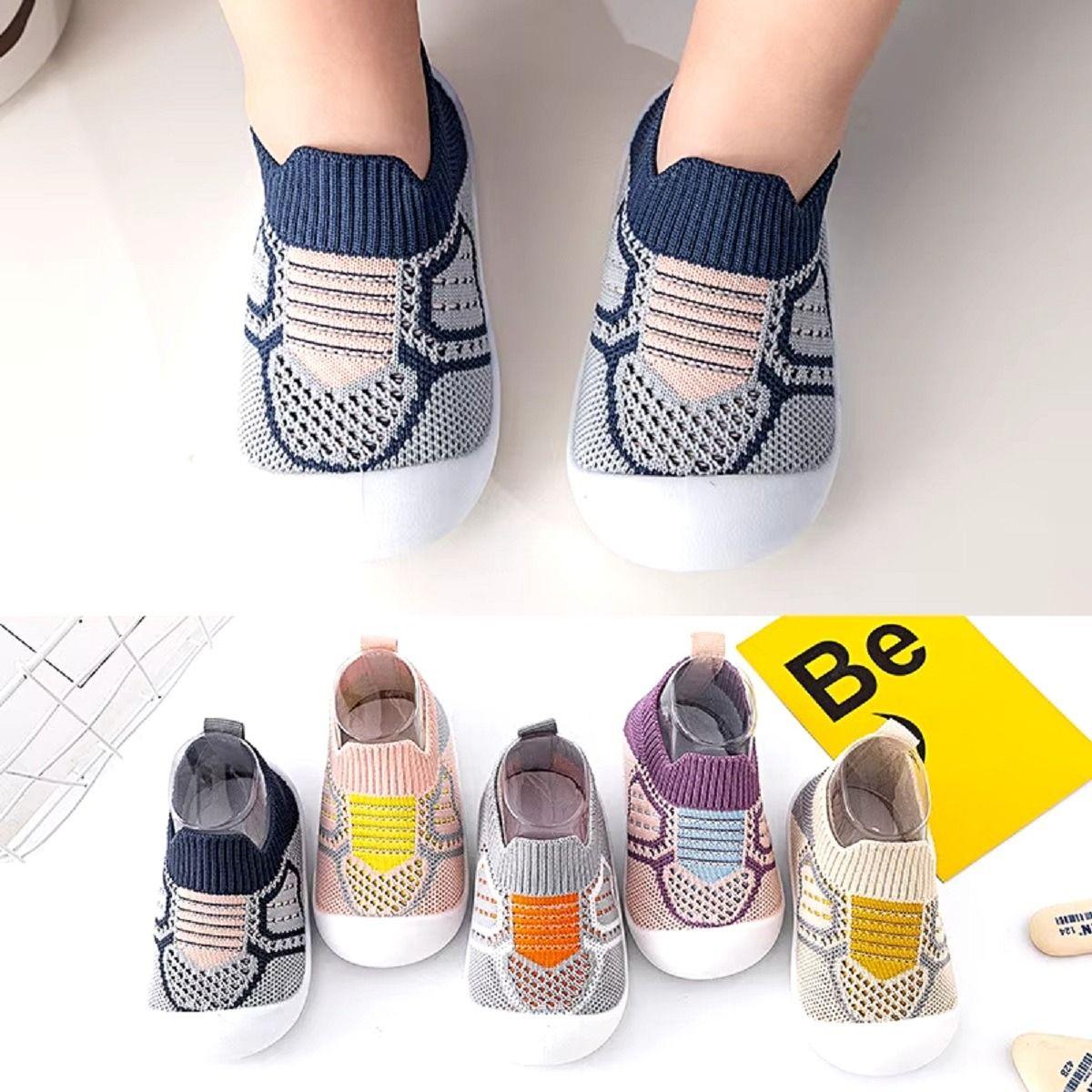 Set de 2 Zapato Bebé Calcetín Antideslizante Suave Jhn-2